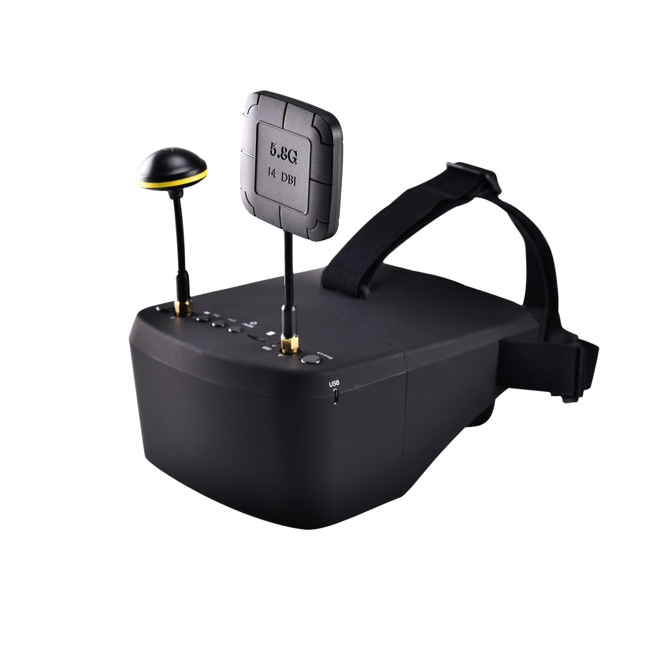FPV шлем для дрона EV800D 5.8GHz