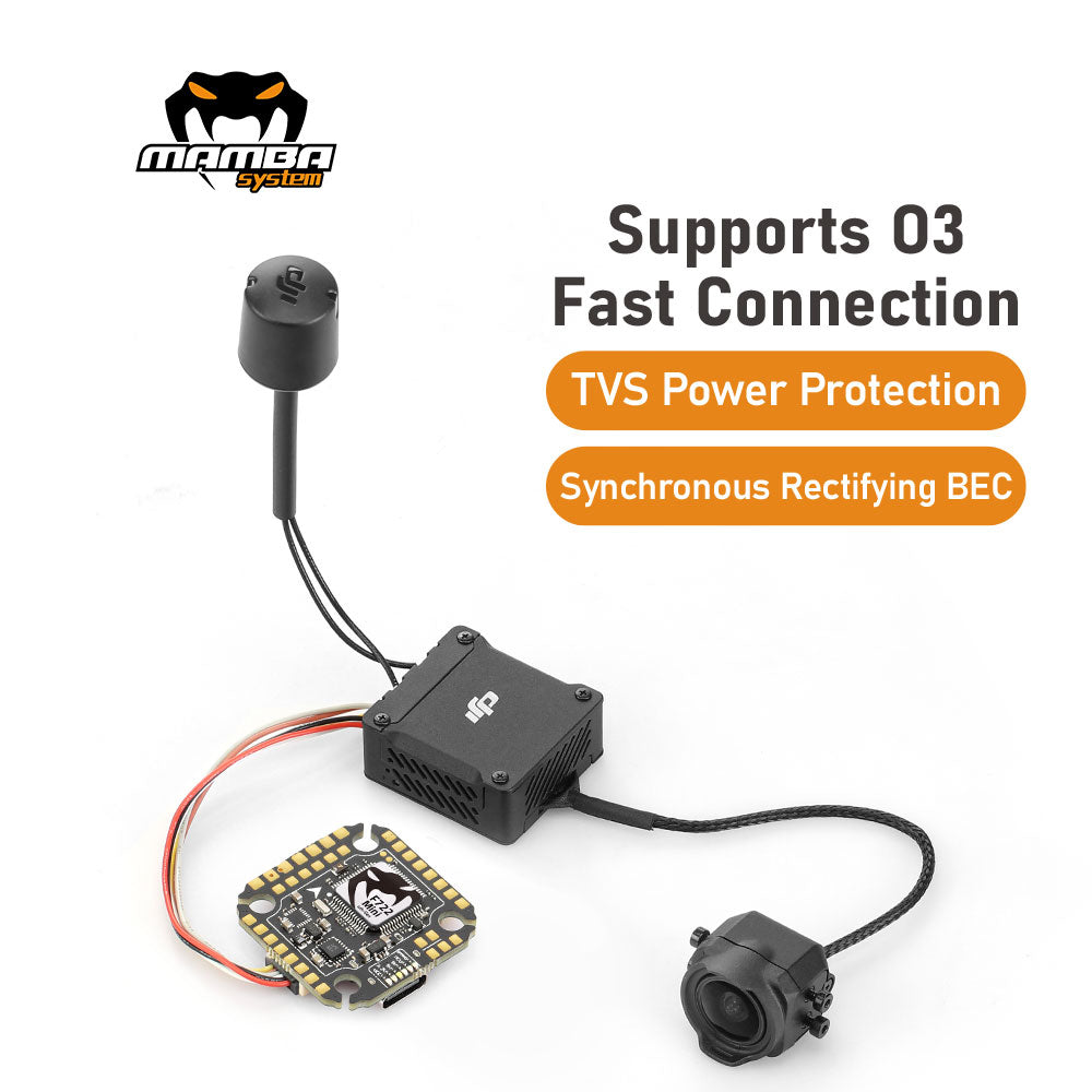 Полётный контроллер Diatone / Mamba WINNERS' CHOICE-MAMBA MK4 F722 MINI F40/Reactor 44A/66A MINI Flight Controller Stack 20mm/M2 для FPV дрона